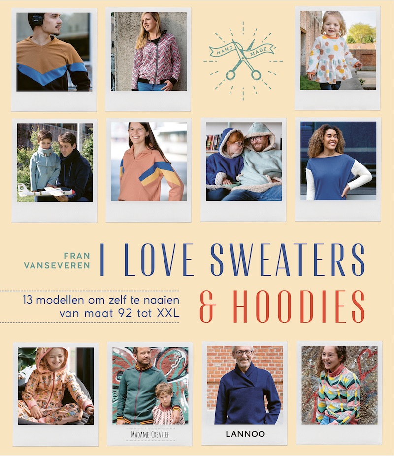 cover boek I love sweaters&hoodies - Fran Vanseveren