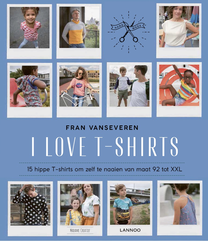 cover boek I love T-shirts - Fran Vanseveren